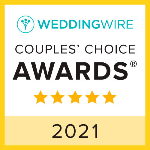 WeddingWire Couples' Choice Award Winner 2021 Badge